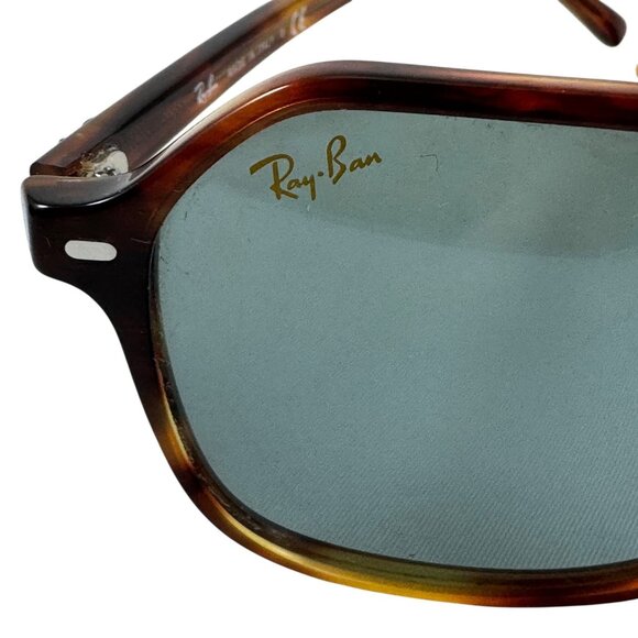 Ray-Ban John Sunglasses Square Havana Frames and Case RB2194 - Picture 5 of 11